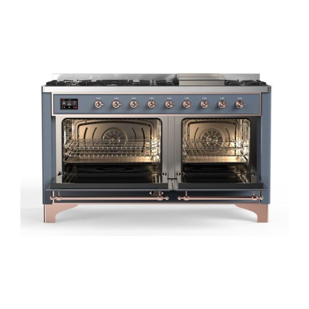 ILVE_UM15FDQNS3BGP_Majestic_II_60_Dual_Fuel_Range_Front_View