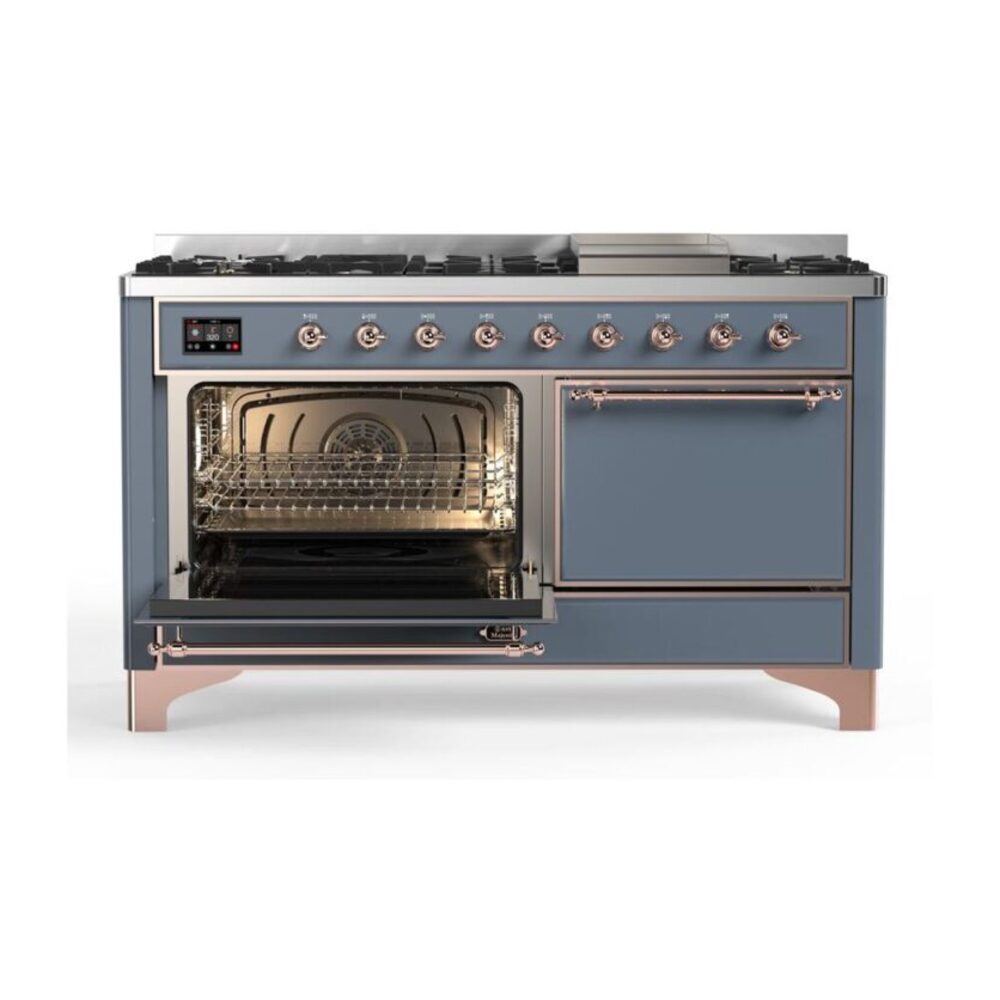 ILVE_UM15FDQNS3BGP_Majestic_II_60"_Dual_Fuel_Range_Left_Angle
