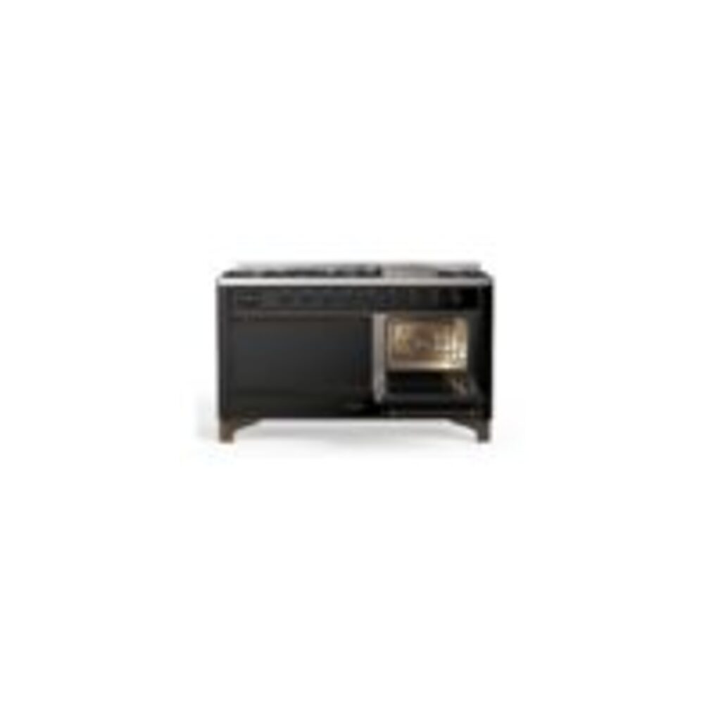 ILVE_UM15FDQNS3BKBLP_Majestic_II_60"_Dual_Fuel_Range_Right_Angle