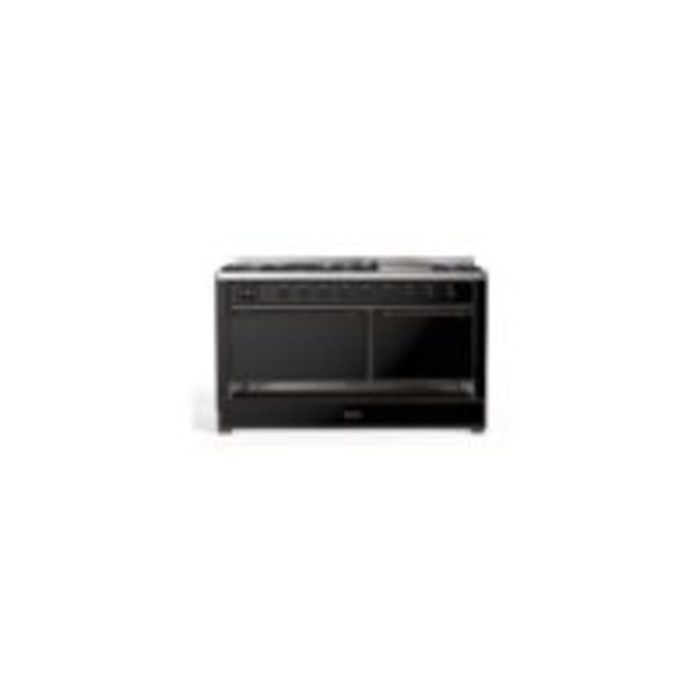 ILVE UM15F Majestic II 60 inch Dual Fuel Range with 9 Burners, Griddle