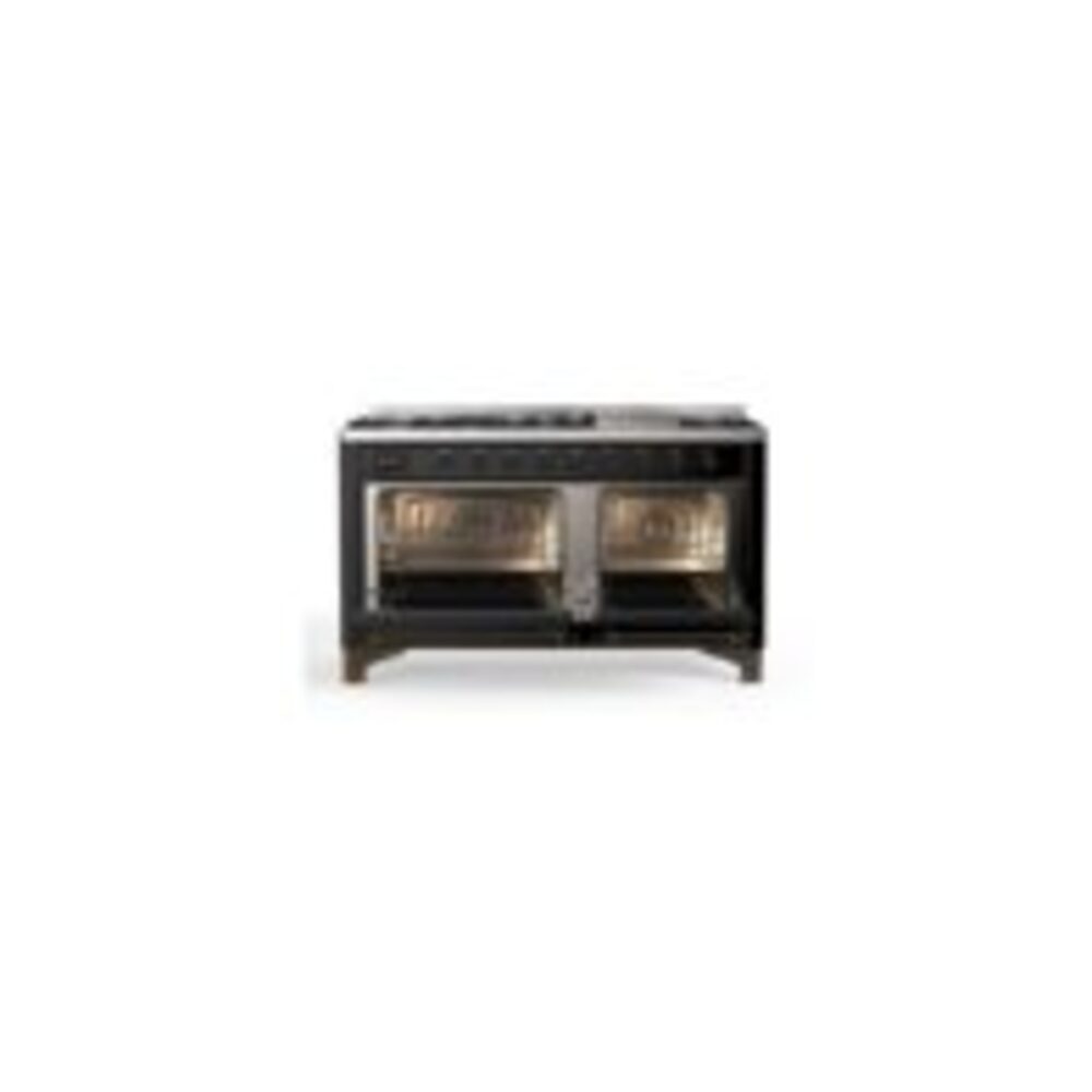 ILVE_UM15FDQNS3BKB_Majestic_II_60_Dual_Fuel_Range_Front_View