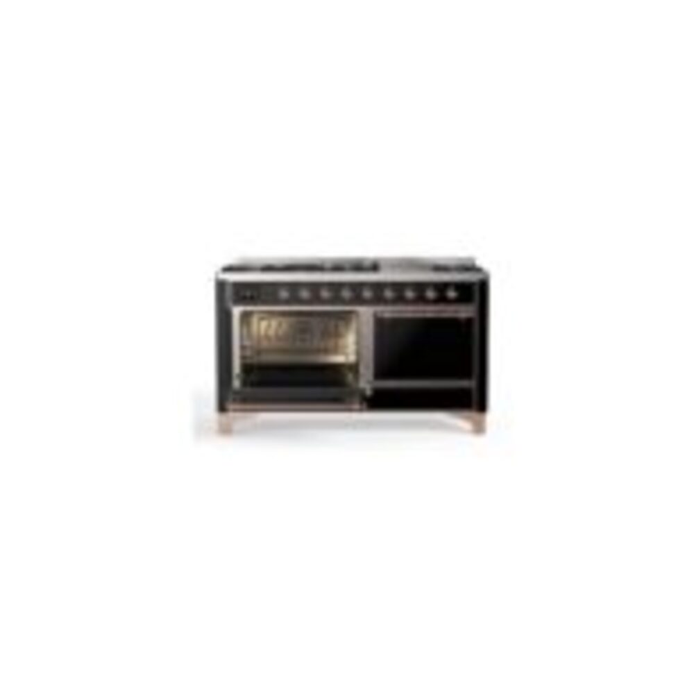 ILVE UM15F Majestic II 60 inch Dual Fuel Range with 9 Burners, Griddle