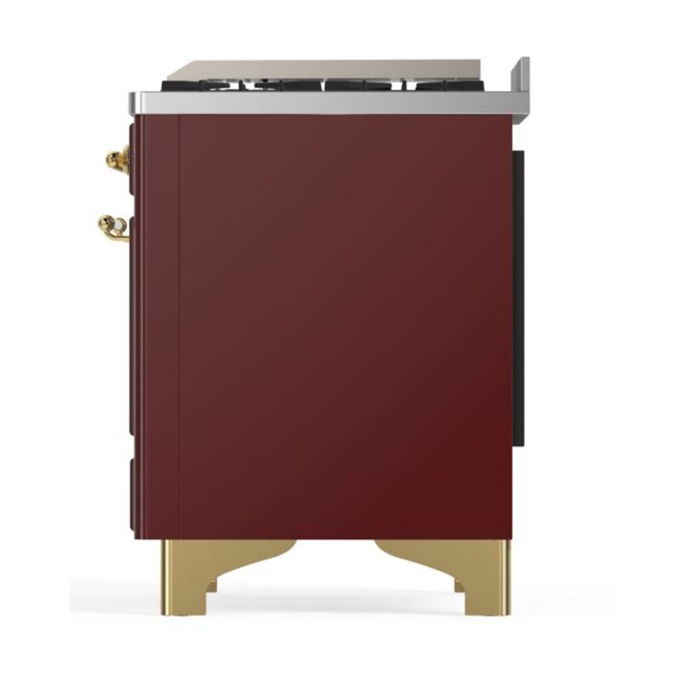 ILVE UM15F Majestic II 60 inch Dual Fuel Range with 9 Burners, Griddle