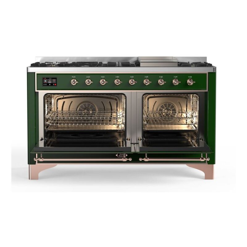 ILVE_UM15FDQNS3EGP_Majestic_II_60_Dual_Fuel_Range_doors-opened