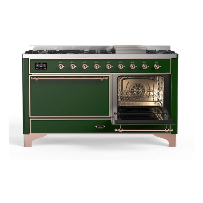 ILVE_UM15FDQNS3EGP_Majestic_II_60"_Dual_Fuel_Range_Left_Angle