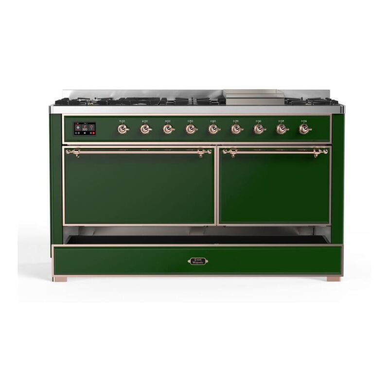 ILVE_UM15FDQNS3EGP_Majestic_II_60"_Dual_Fuel_Range_Right_Angle