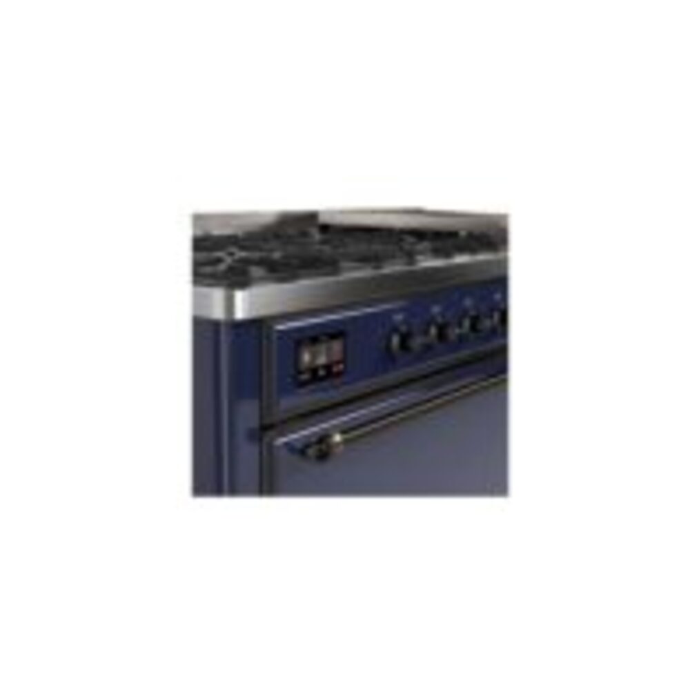 ILVE_UM15FDQNS3MBBLP_Majestic_II_60"_Dual_Fuel_Range_Top_Angle