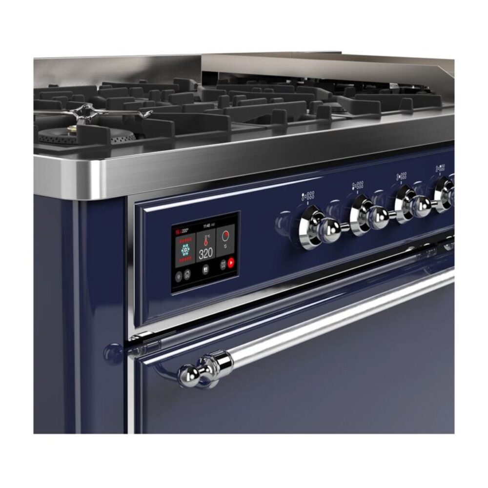 ILVE_UM15FDQNS3MBC_Majestic_II_60_Dual_Fuel_Range_Top_Angle