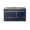 ILVE UM15F Majestic II 60 inch Dual Fuel Range with 9 Burners, Griddle