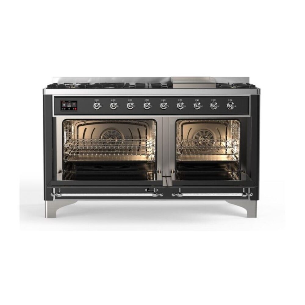ILVE_UM15FDQNS3MGC_Majestic_II_60_Dual_Fuel_Range_Front_View