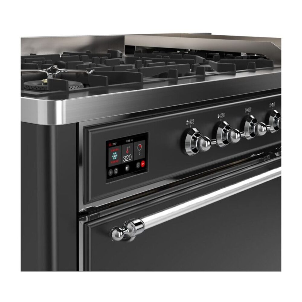 ILVE_UM15FDQNS3MGC_Majestic_II_60_Dual_Fuel_Range_Top_Angle