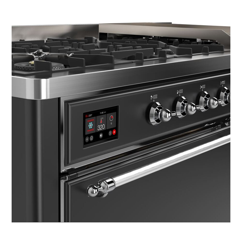 ILVE_UM15FDQNS3MGC_Majestic_II_60_Dual_Fuel_Range_Top_Angle