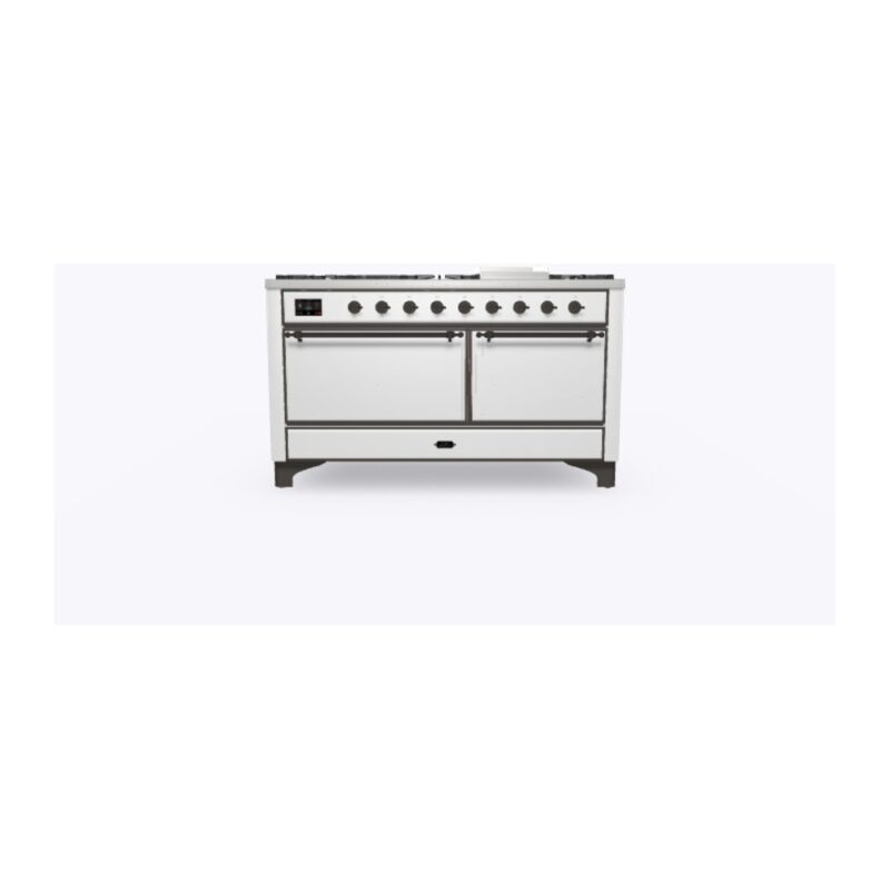 ILVE_UM15FDQNS3RAB_Majestic_II_60"_Dual_Fuel_Range_Front_View