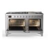 ILVE_UM15FDQNS3SSC_Majestic_II_60"_Dual_Fuel_Range_Front_View