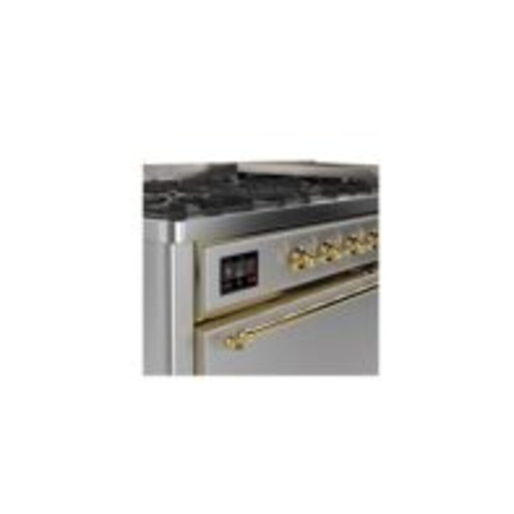 ILVE_UM15FDQNS3SSGLP_Majestic_II_60"_Dual_Fuel_Range_Top_Angle
