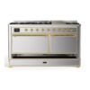 ILVE UM15F Majestic II 60 inch Dual Fuel Range with 9 Burners, Griddle