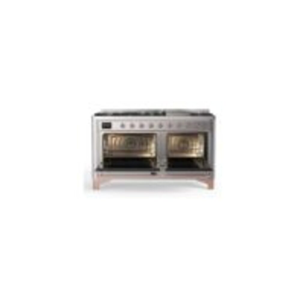 ILVE_UM15FDQNS3SSP_Majestic_II_60_Dual_Fuel_Range_Front_View