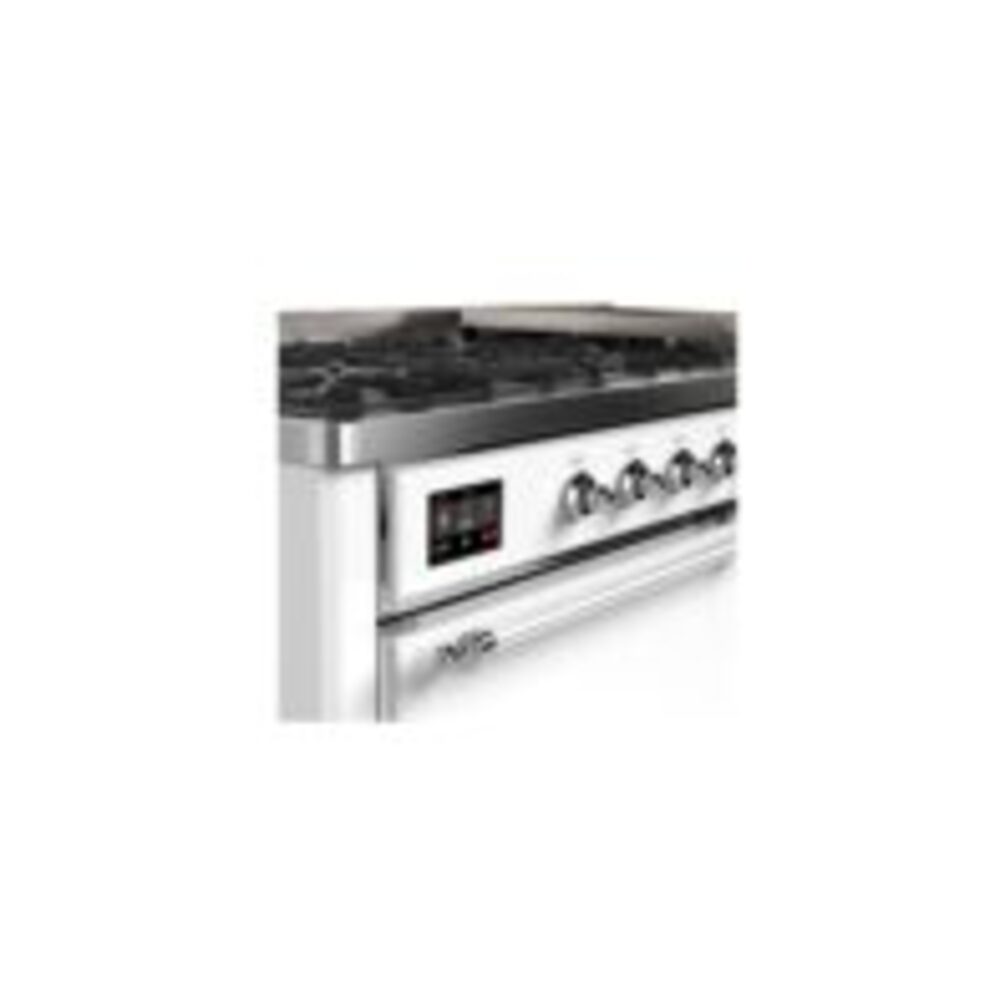 ILVE_UM15FDQNS3WHCLP_Majestic_II_60"_Dual_Fuel_Range_Top_Angle