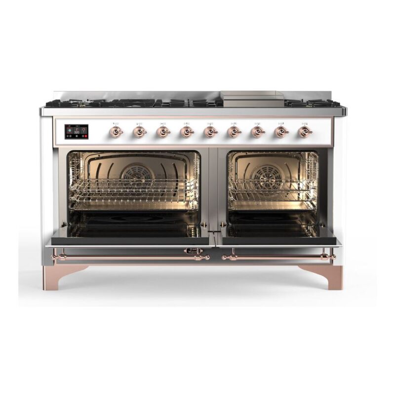 ILVE_UM15FDQNS3WHP_Majestic_II_60_Dual_Fuel_Range_Front_View