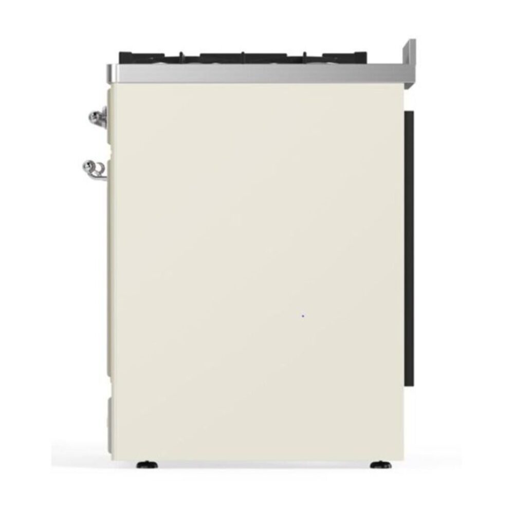 ILVE_UM30DNE3AWCLP_Majestic_II_30"_Dual_Fuel_Range_Left_Angle