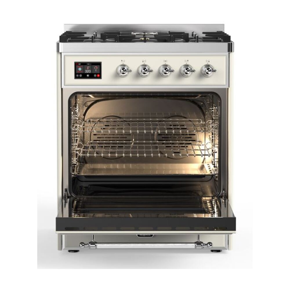 ILVE_UM30DNE3AWC_Majestic_II_30_Dual_Fuel_Range_Front_View