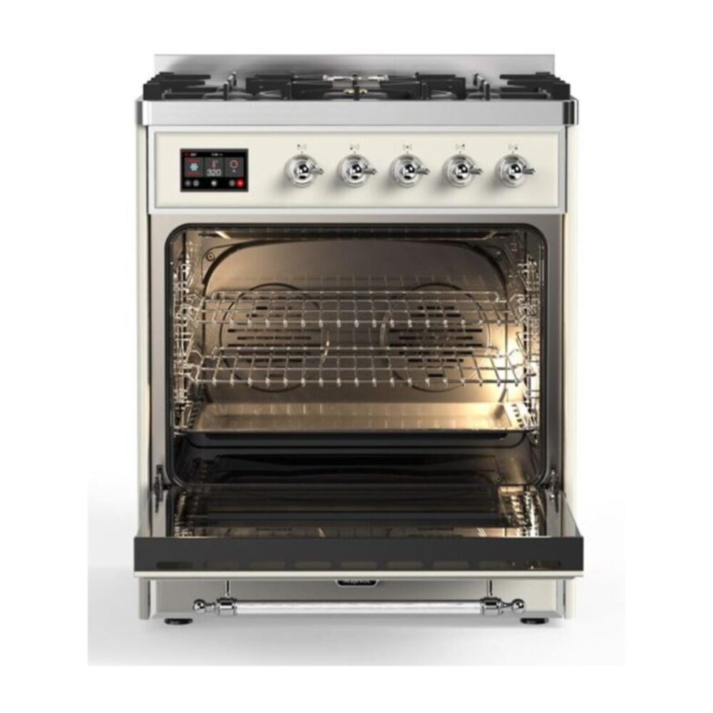 ILVE_UM30DNE3AWC_Majestic_II_30_Dual_Fuel_Range_Front_View