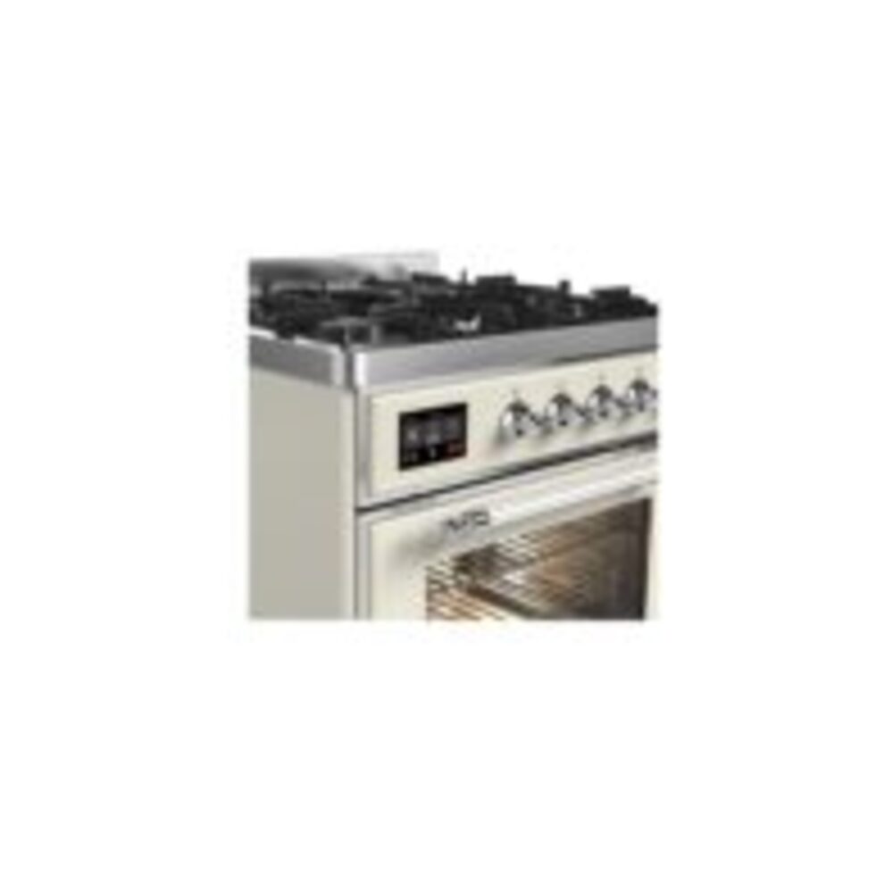 ILVE UM30D Majestic II 30 inch Dual Fuel Range with 5 Burners