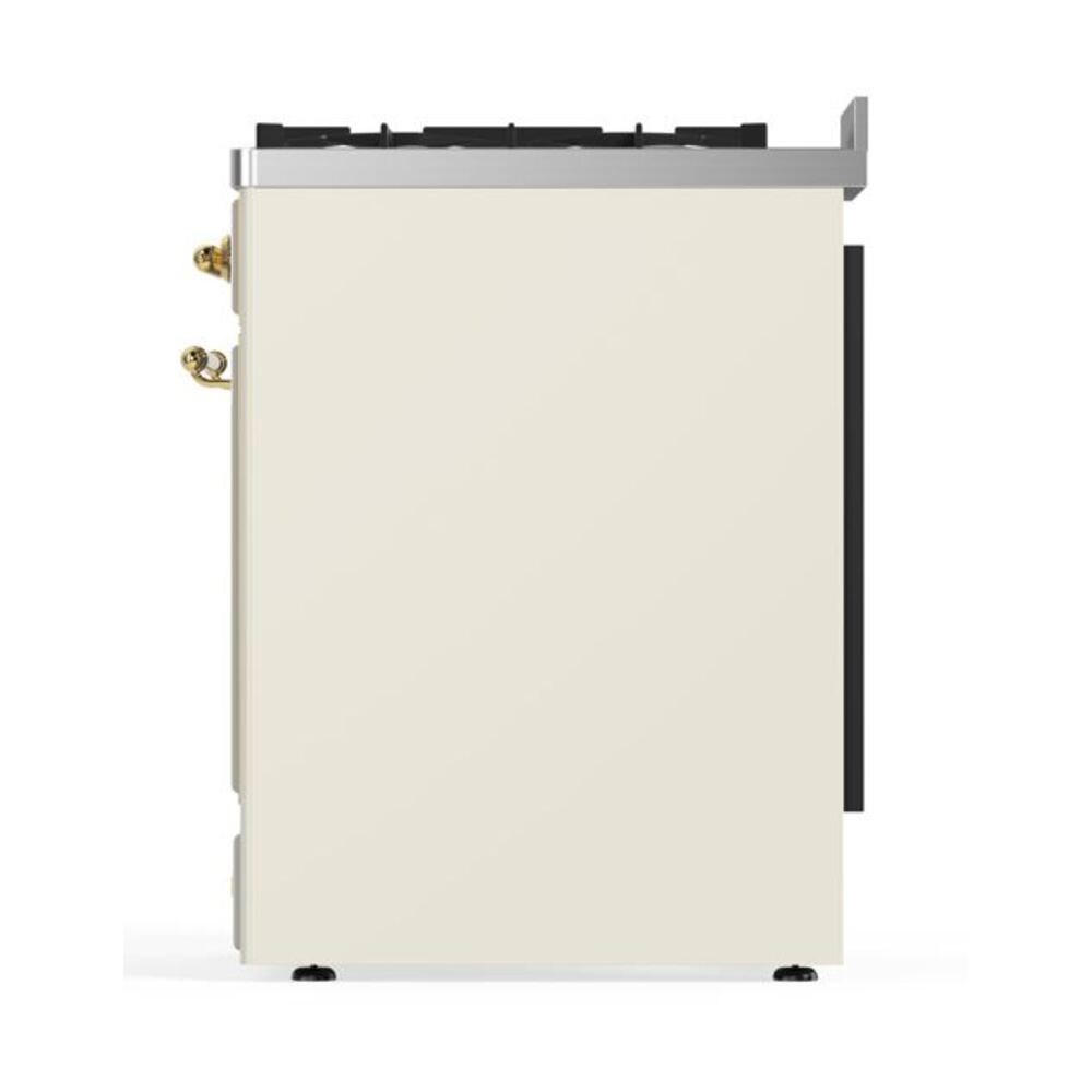 ILVE_UM30DNE3AWGLP_Majestic_II_30"_Dual_Fuel_Range_Left_Angle