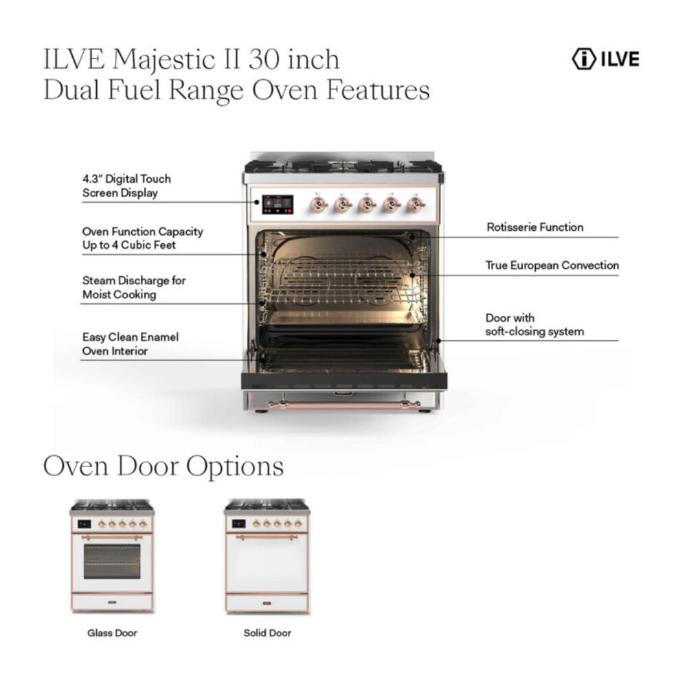 ILVE Majestic 30 inch Range Overview