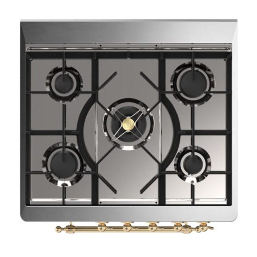 ILVE_UM30DNE3AWG_Majestic_II_30"_Dual_Fuel_Range_Top_Angle