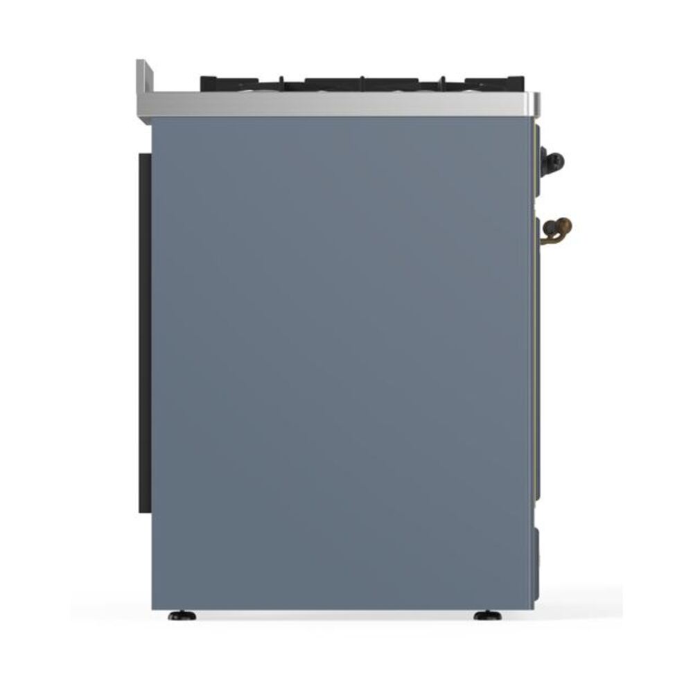 ILVE_UM30DNE3BGBLP_Majestic_II_30"_Dual_Fuel_Range_left_side