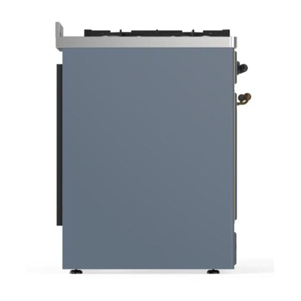 ILVE_UM30DNE3BGB_Majestic_II_30"_Dual_Fuel_Range_left_side