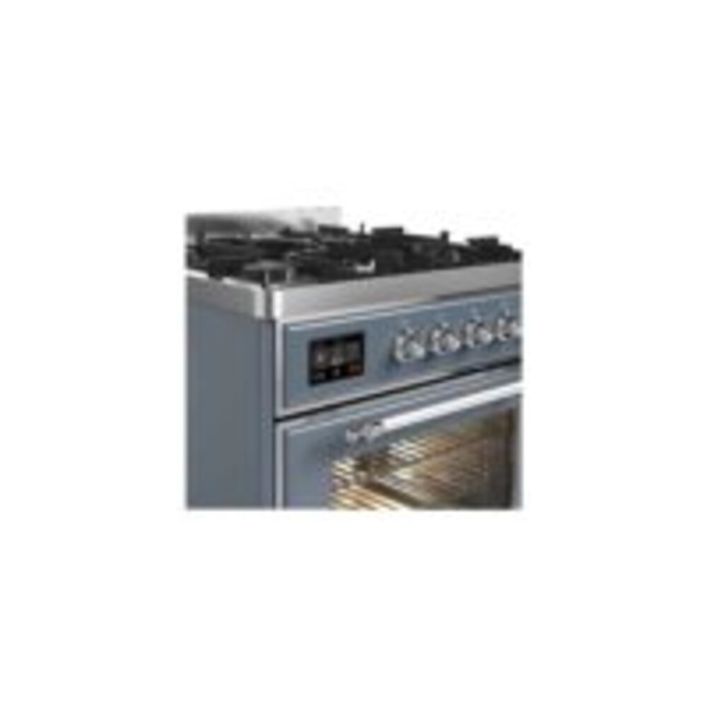 ILVE_UM30DNE3BGC_Majestic_II_30"_Dual_Fuel_Range_front