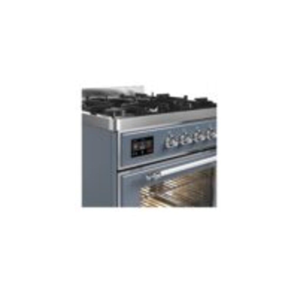 ILVE_UM30DNE3BGC_Majestic_II_30"_Dual_Fuel_Range_controls