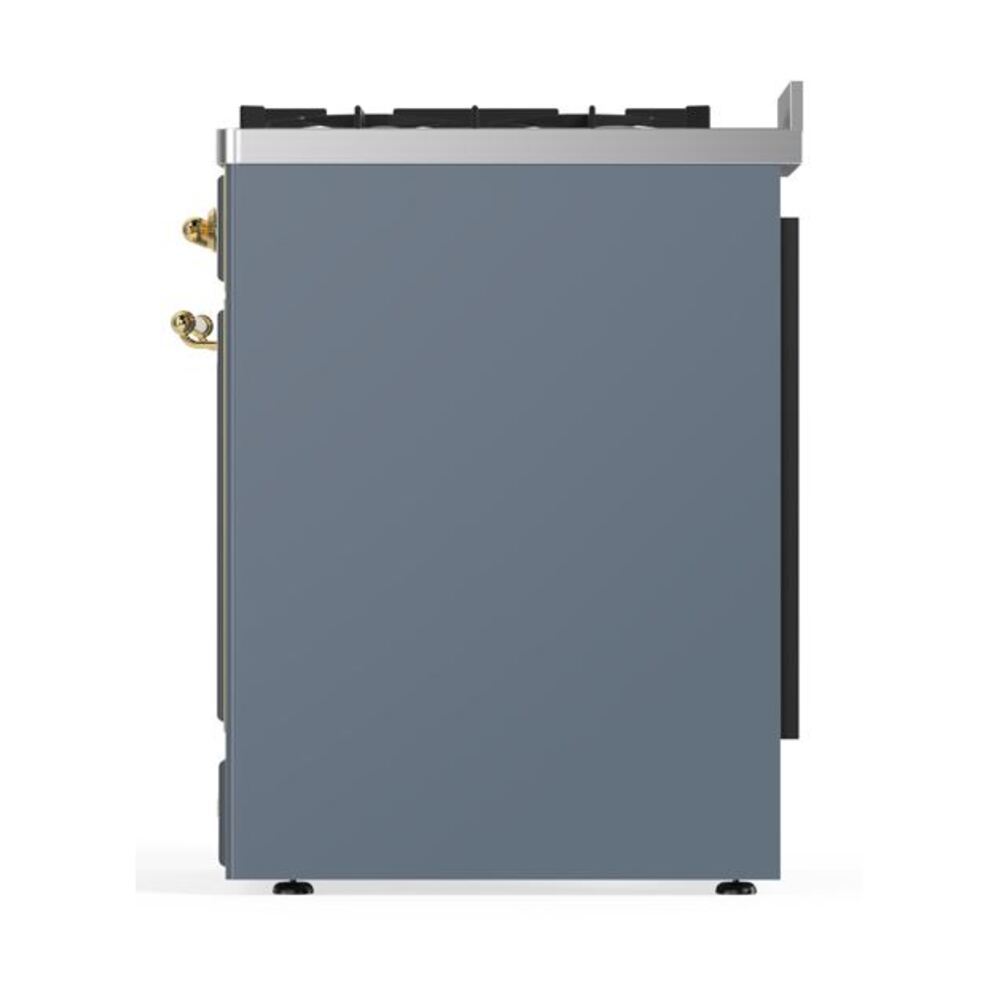 ILVE_UM30DNE3BGGLP_Majestic_II_30"_Dual_Fuel_Range_left_side