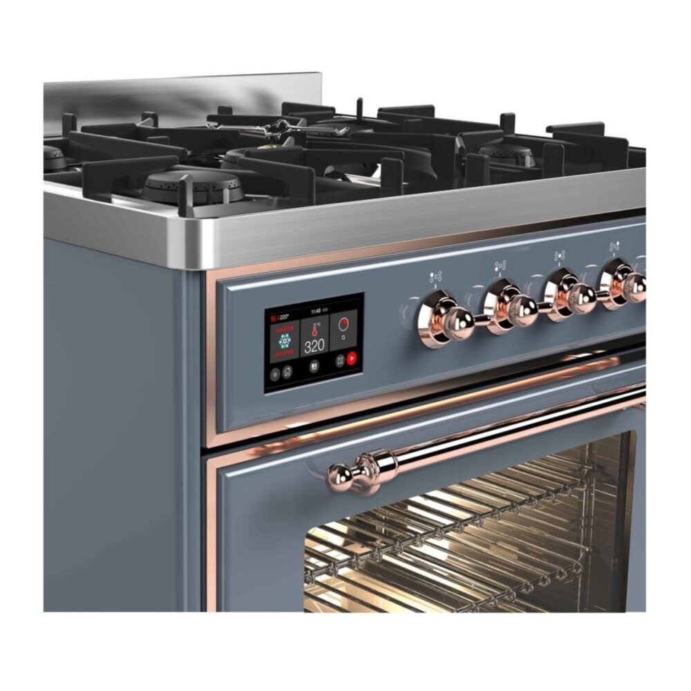 ILVE_UM30DNE3BGP_Majestic_II_30"_Dual_Fuel_Range_front
