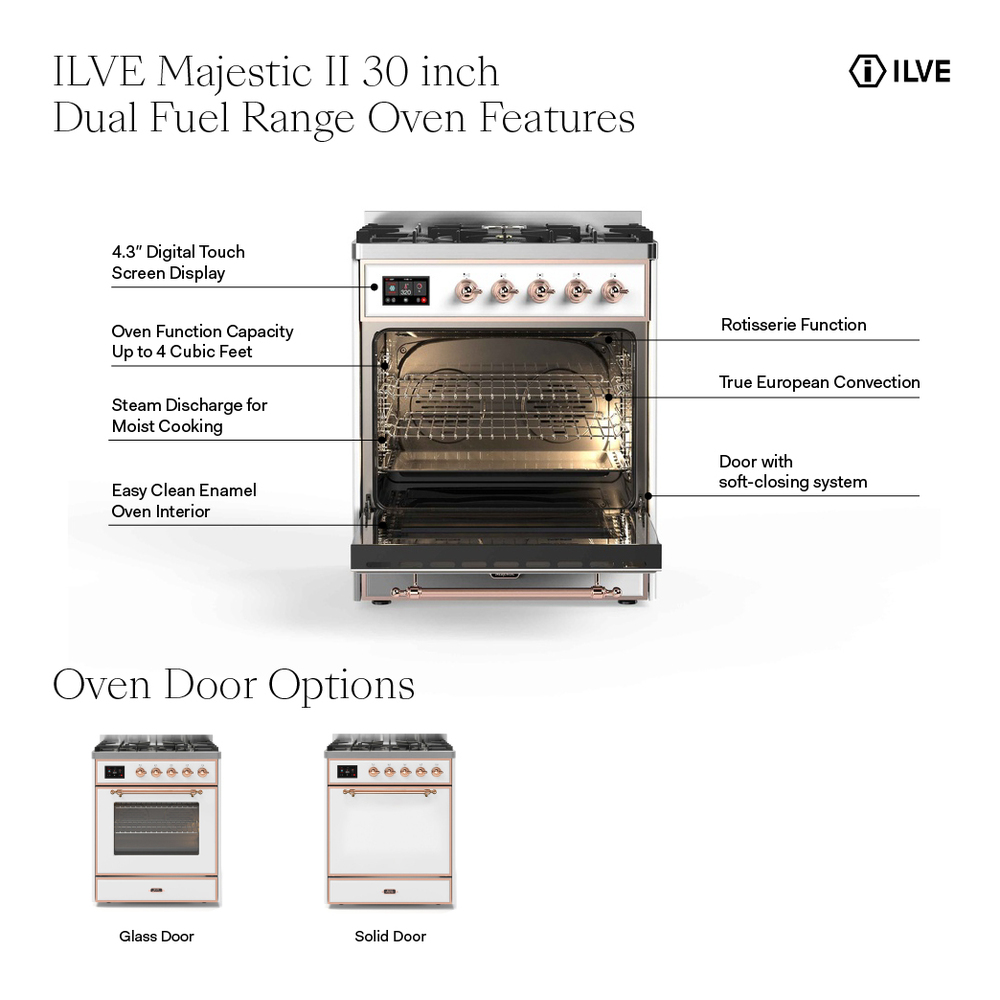 ILVE Majestic 30 inch Range Overview