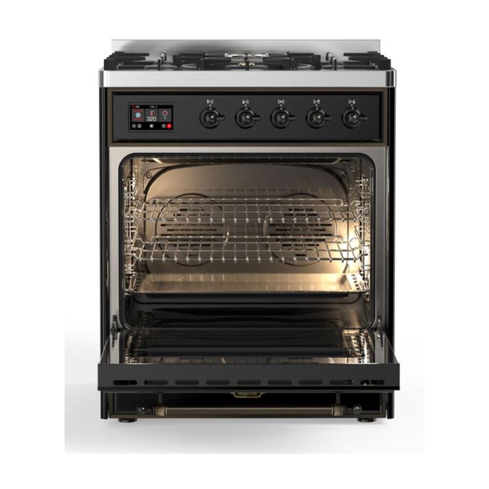 ILVE UM30D Majestic II 30 inch Dual Fuel Range with 5 Burners