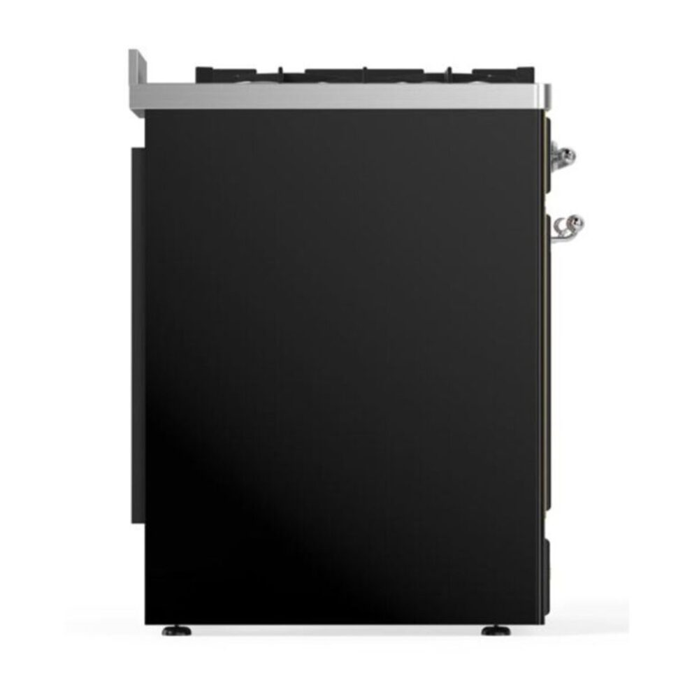 ILVE_UM30DNE3BKCLP_Majestic_II_30"_Dual_Fuel_Range_Right_Angle