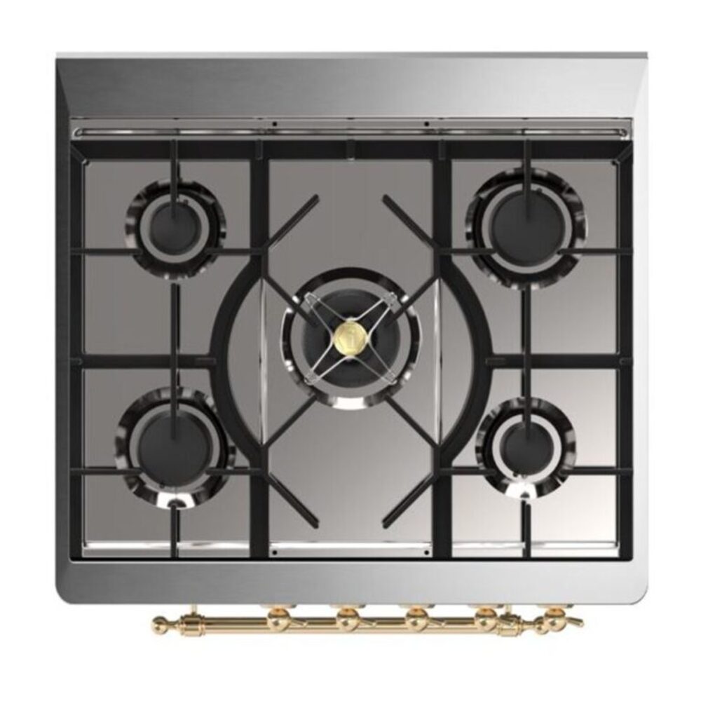 ILVE_UM30DNE3BKG_Majestic_II_30_Dual_Fuel_Range_Top_Angle