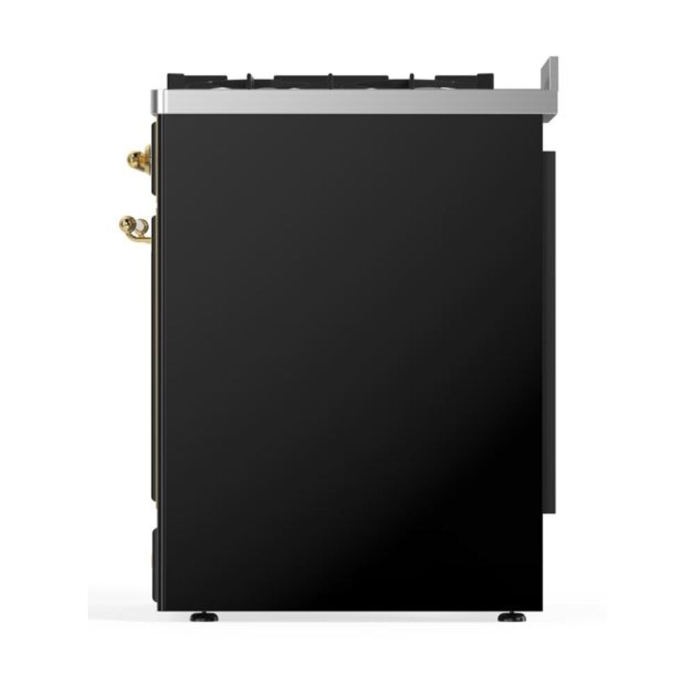 ILVE_UM30DNE3BKG_Majestic_II_30"_Dual_Fuel_Range_right_side