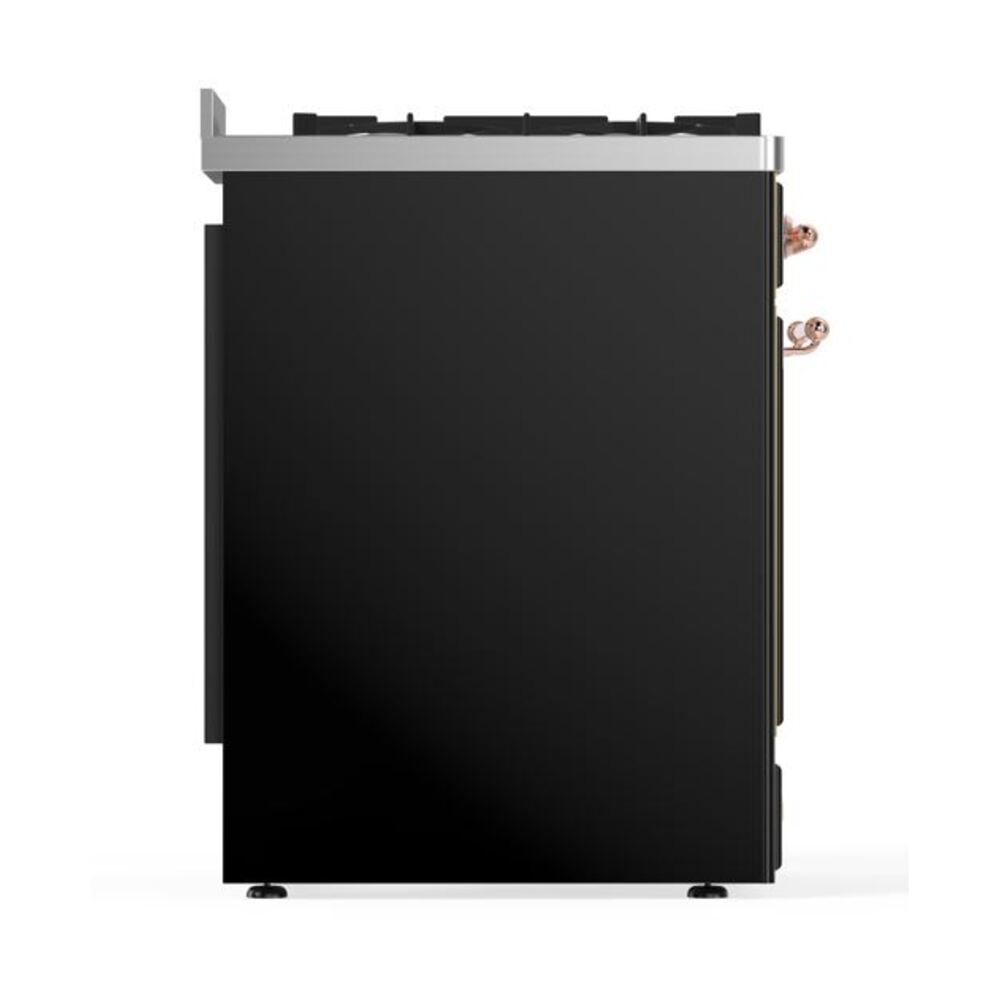 ILVE_UM30DNE3BKP_Majestic_II_30"_Dual_Fuel_Range_Right_Angle