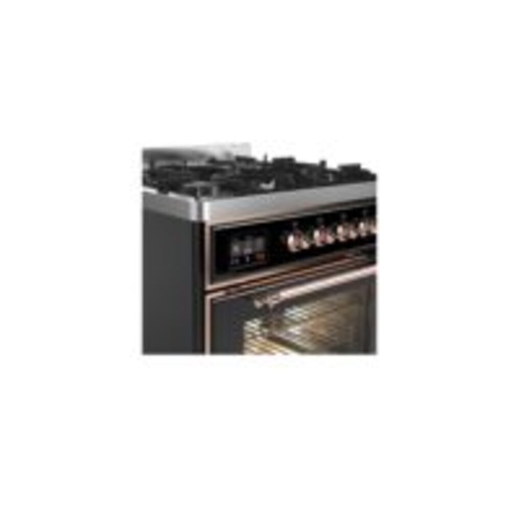 ILVE UM30D Majestic II 30 inch Dual Fuel Range with 5 Burners