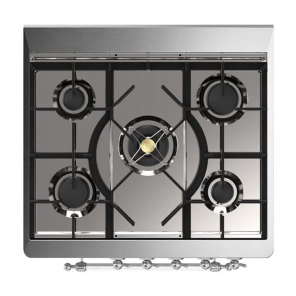 ILVE_UM30DNE3BUC_Majestic_II_30_Dual_Fuel_Range_Top_Angle