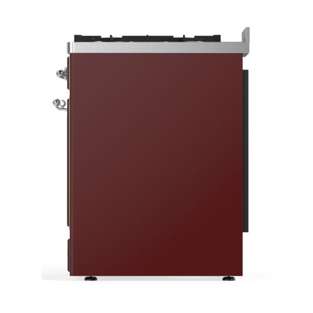 ILVE_UM30DNE3BUC_Majestic_II_30_Dual_Fuel_Range_Left_Angle