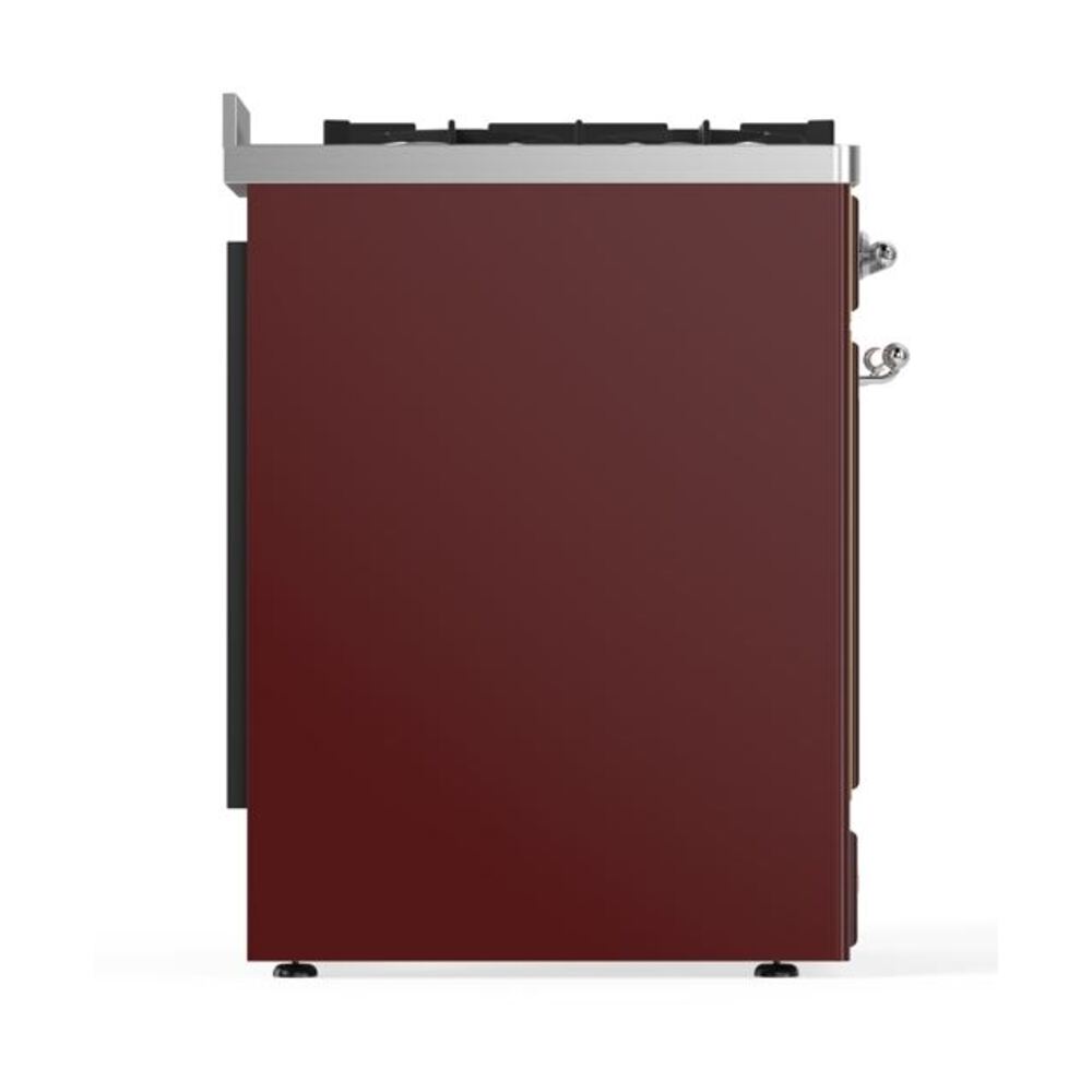 ILVE_UM30DNE3BUC_Majestic_II_30"_Dual_Fuel_Range_Right_Angle