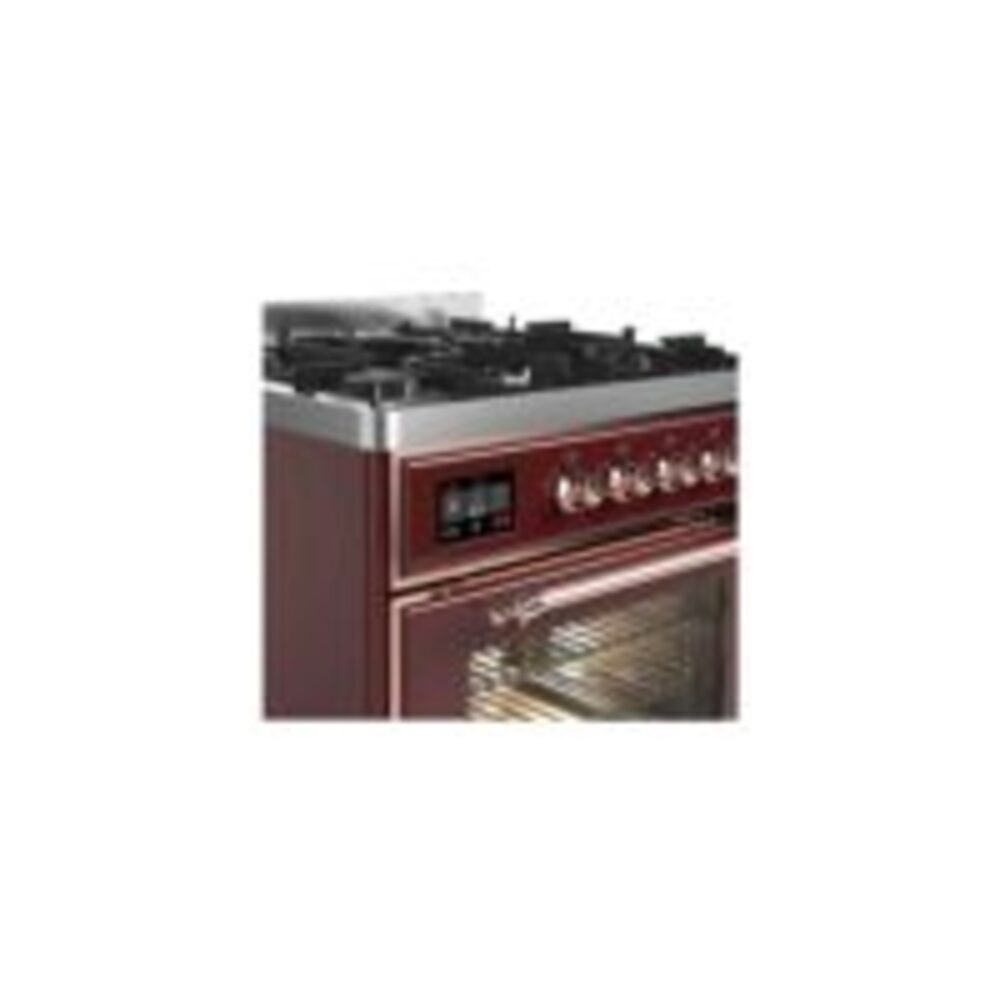 ILVE UM30D Majestic II 30 inch Dual Fuel Range with 5 Burners