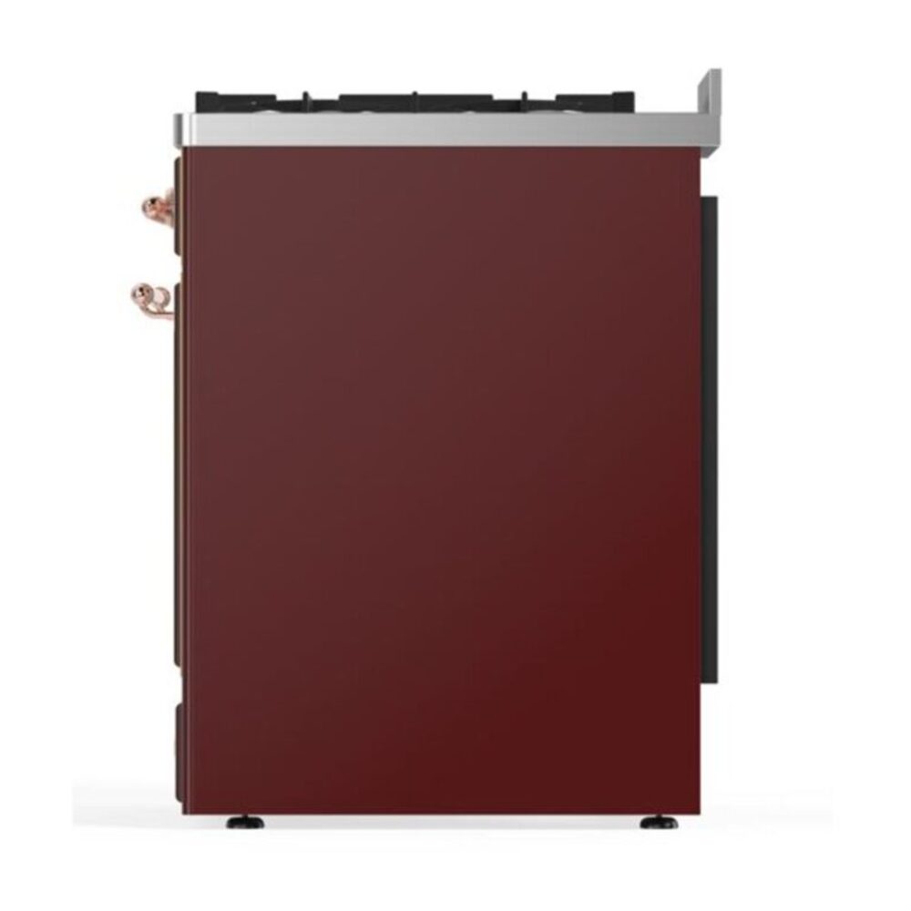 ILVE_UM30DNE3BUP_Majestic_II_30_Dual_Fuel_Range_Left_Angle