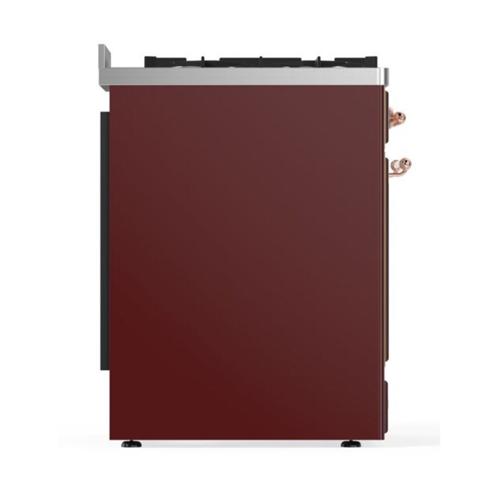 ILVE_UM30DNE3BUP_Majestic_II_30"_Dual_Fuel_Range_Right_Angle