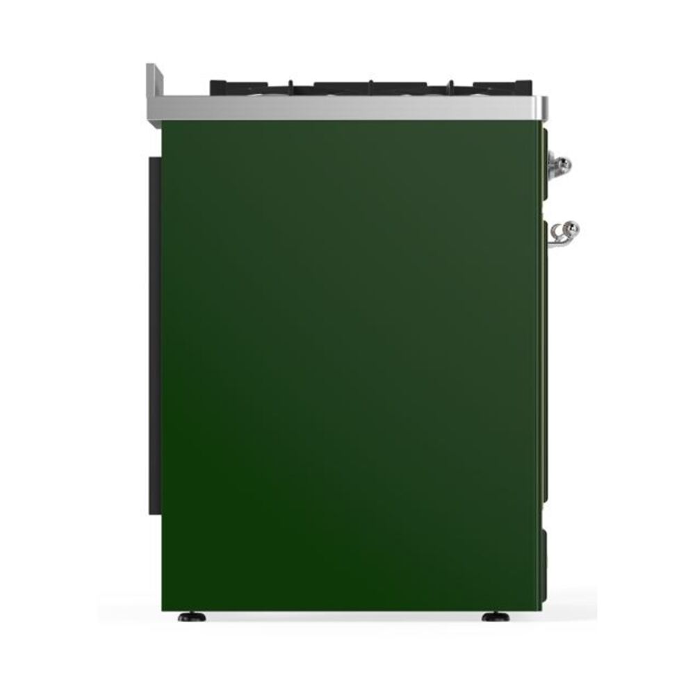 ILVE_UM30DNE3EGCLP_Majestic_II_30"_Dual_Fuel_Range_left_side